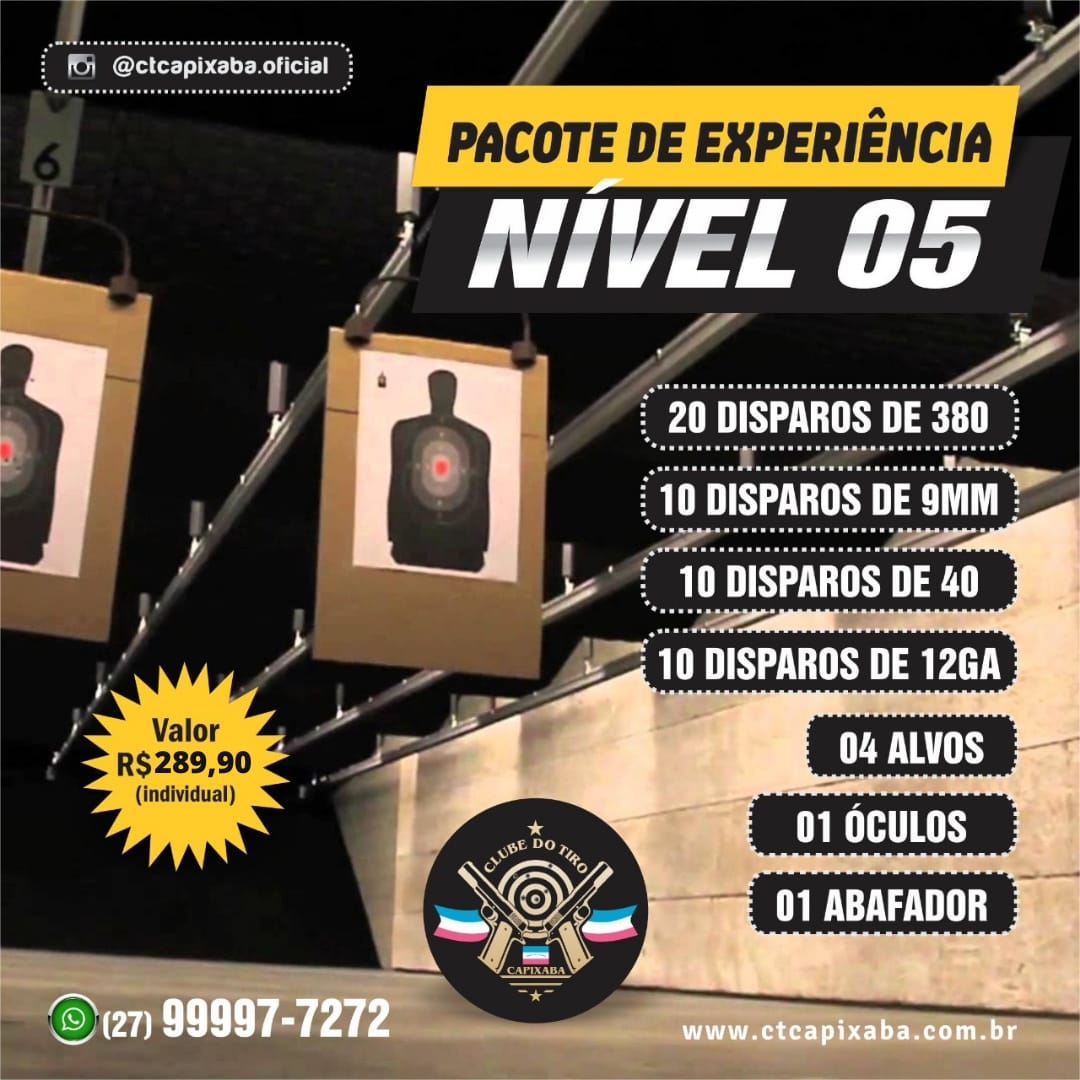 PACOTE DE TIRO 05 2022