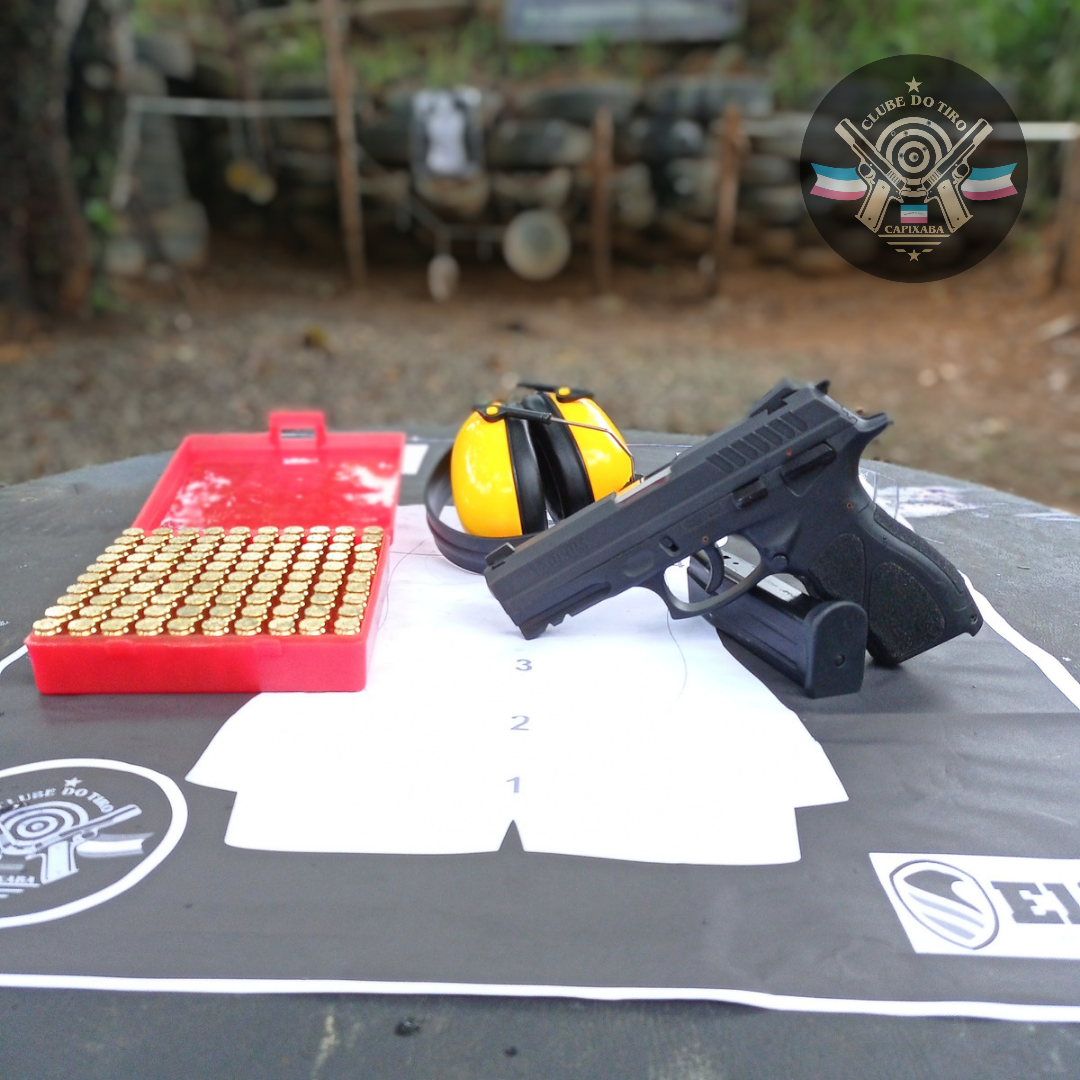 PISTOLA TAURUS TH40 CLUBE DO TIRO CAPIXABA