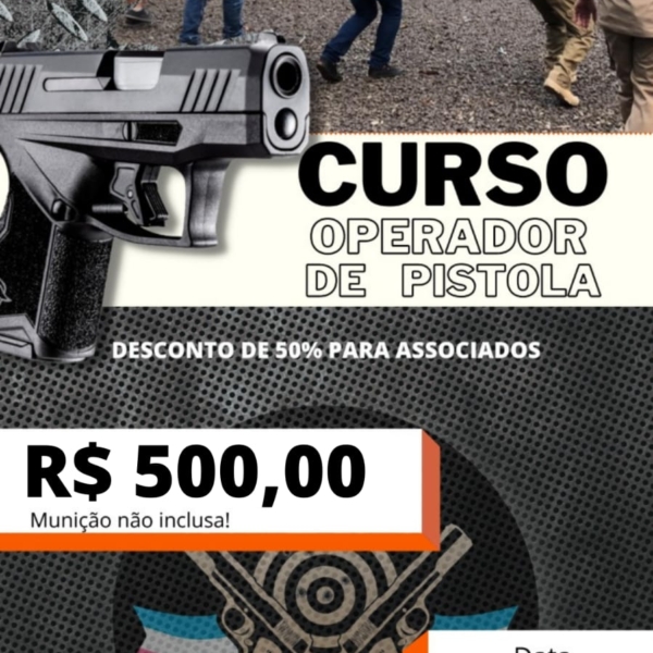 CURSO OPERADOR DE PISTOLA